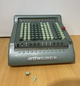 Vintage Sumlock Comptometer/Calculator Retro Bell punch Company Please Read - Picture 1 of 16