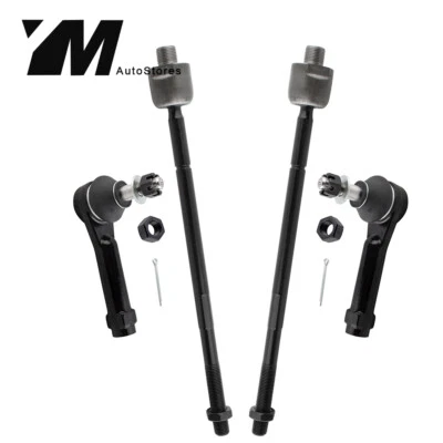 4 barras de amarre delanteras interiores y exteriores izquierda y derecha para Chevrolet Venture 1997-2005 Foto 1 de 4