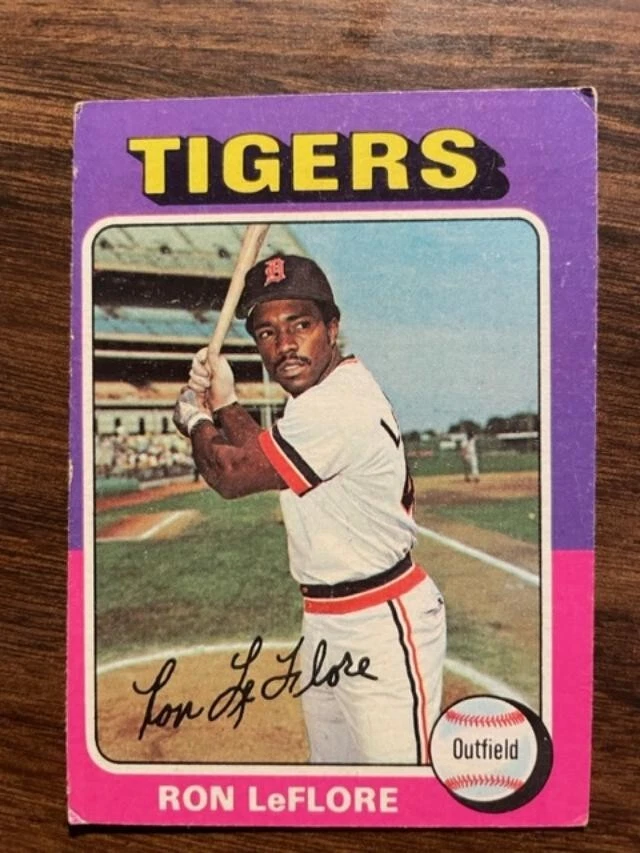1975 Topps #628 Ron LeFlore - Image 1 of 1