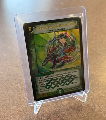 Duel Masters Terradragon Anrist Vhal L18/Y2 League JDC Foil Promo WOTC 2004 - Image 1 of 3