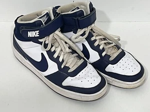 Größe 7Y - Jungen Nike Mid-Top Basketball Turnschuhe - royalblau - Bild 1 von 4