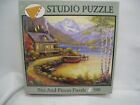 Jigsaw Puzzle Bits & Pieces Fishing at The Lake Puzzle 500 Pc Brand New Sealed