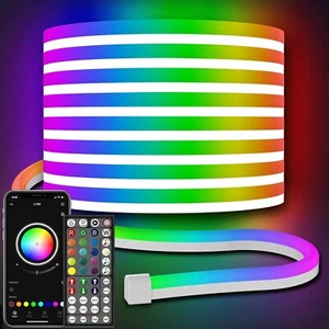 AILBTON Led Neon Rope Lights 10m Flexible Led Rope Lights,Control with App/Remot - Picture 1 of 24