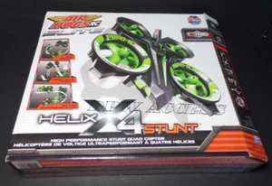 🔥NEW Air Hogs RC Elite Helix X4 Stunt Quad Helicopter Drone Green Race Mambo🔥 - Picture 1 of 6