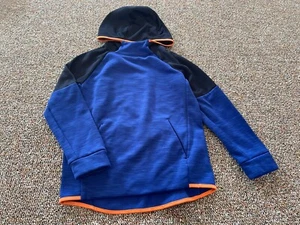 Techie Boys Blue Hoodie Size 8 - Picture 1 of 3