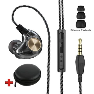 Headset Kopfhörer guter Bass HQ Gummikabel (+ PU-Hardcase) 3K K1 - Zdjęcie 1 z 14