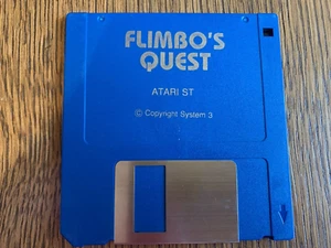 FLIMBO'S QUEST GAME ATARI ST COMPUTER 3.5" INCH FLOPPY(S) TESTED NEAR MINT - Picture 1 of 2
