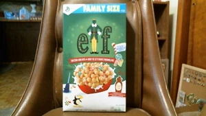 General Mills 2021 ELF the Movie Christmas Cereal - FAMIY SIZE - NEVER OPENED - Picture 1 of 3