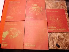 1974 FORD MUSTANG THUNDERBIRD RANCHERO MERCURY COMET MONTEGO SERVICE MANUALS