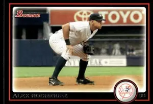2010 Bowman #161 Alex Rodriguez New York Yankees - Picture 1 of 2
