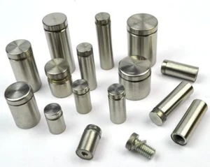 Espaciador de pared espaciador fijación de señales placas de vidrio tornillos - Imagen 1 de 25