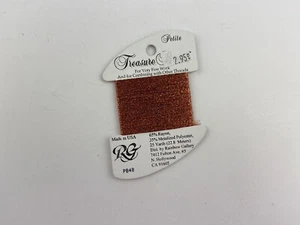 Rainbow Gallery Petite Treasure Braid PB48 Autumn Leaves Metallic Thread - Picture 1 of 4