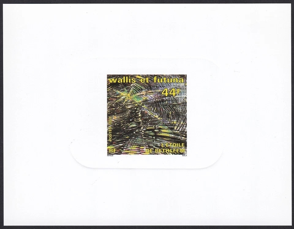 Wallis & Futuna Sc388 растение, звезда Вифлеема, Deluxe доказательство - Изображение 1 из 1