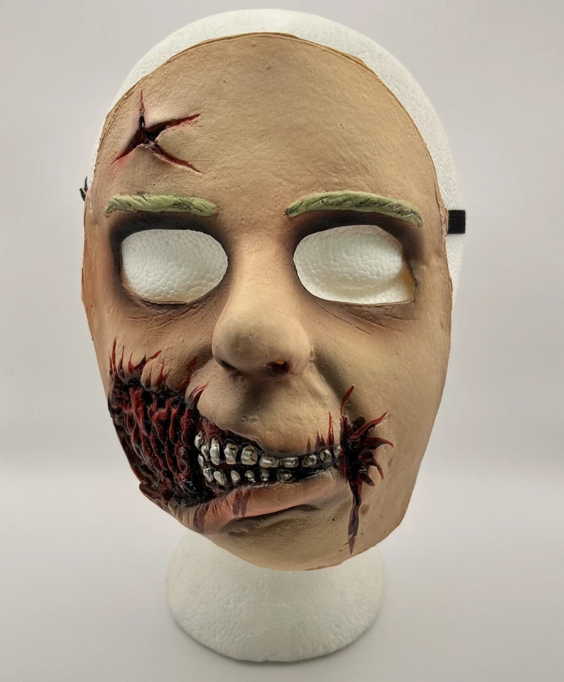 Little Girl Face Mask Walking Dead Zombie Halloween Child Costume Accessory - Image 1 of 1