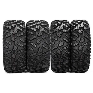 Set 4 26x11-12 26x9-12 6PR ATV UTV Tires 26x9x12 26x11x12 All Terrain Heavy Duty - Picture 1 of 17