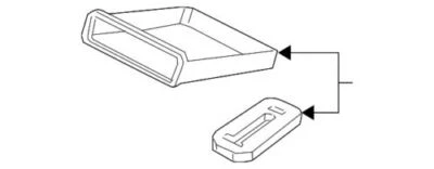 Genuine Mopar 2015-2017 Dodge Grand Caravan HVAC Seal Kit 68044157AB - Image 1 of 2