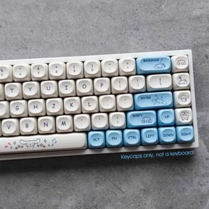 Cute Anime Cinnamon Dog PBT Ball Keycaps Set for Cherry MX Machanical Keyboard - Picture 1 of 7