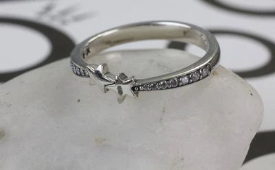 Pandora Sternschnuppen Ring Gr. 56 Sterne 925 Silber 192365C01 -56 V1-PP56 - Bild 1 von 4