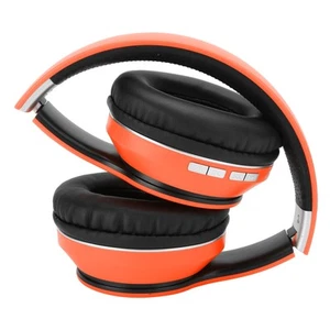 .›(Orange) Rechargeable Wireless Headphones Wireless Headphones Over - Picture 1 of 15