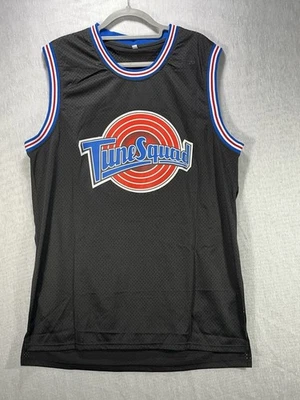 Camiseta deportiva de la película de baloncesto Lola Bunny Tune Squad Space Jam #10 negra 2XL para hombre Foto 1 de 4