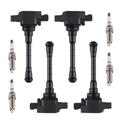 4x Ignition Coil + Spark Plug Set for Nissan Altima/Rogue 2.5L 2019-2021 — 第 1/4 张图片