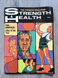 STRENGTH & HEALTH Magazine PHIL GRIPPALDI + FRANCO COLUMBU APR 1971 VOL 39 NO 4 - Picture 1 of 24