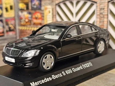 Mercedes-Benz S-Class S600L Guard V221 Black 1:43 - Image 1 of 4