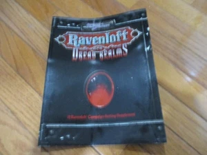 D&D D20 Espada y Hechicería Ravenloft Secretos de los Reinos Temibles solo libro - Imagen 1 de 1