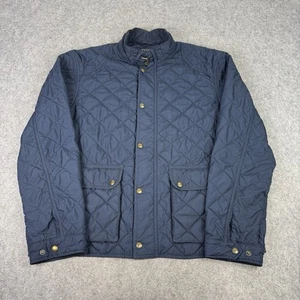 Polo Ralph Lauren Jacket Mens XL Navy Blue Quilted Field Chore Country Hunting - Picture 1 of 13