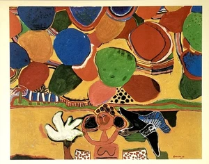 Corneille Guillaume Beverloo (1922-2010) Art Print Card - Summer In Havana - Picture 1 of 5
