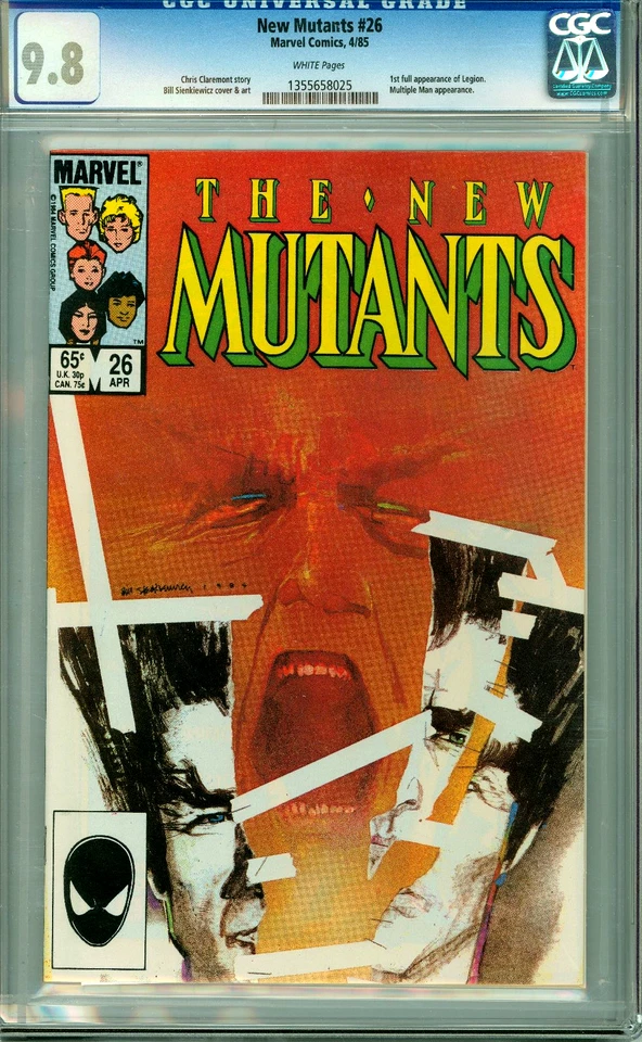 The New Mutants #26 (Marvel Comics April 1985)