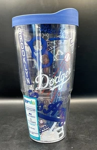 Los Angeles Dodgers, 24 Unzen doppelwandig, Becher von Tervis mit Deckel enthalten Neu - Bild 1 von 9