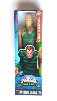 Figura Hasbro Sandman Marvel Spider-Man vs Sinister 6 Titan Hero 12" Foto 1 de 2