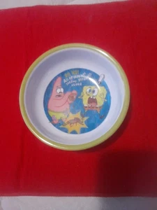 Pantalones Cuadrados Bob Esponja De Colección Niños 6’’’ Melamina Cereal Bowl Diseños Zaki - Imagen 1 de 7