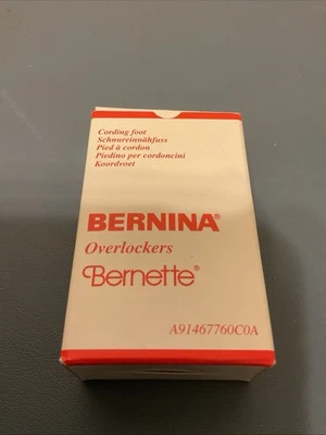 Bernina Cording Foot for Bernina, Bernette Overlockers- A91467760C0A - Image 1 of 4