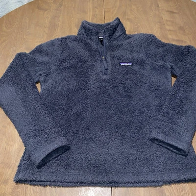 Moletom Patagonia 🏔️ Feminino Pulôver de Lã 1/4 Zíper Tamanho Pequeno - Imagem 1 de 4