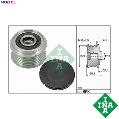 ALTERNATOR FREEWHEEL CLUTCH 535 0026 10 FOR VOLVO 850/Rural XC70/CROSS/COUNTRY - Image 1 of 4