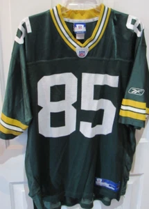 Vintage Greg Jennings Green Bay Packers NFL Football Jersey Reebok Men's Large - Picture 1 of 7