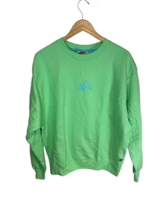Herren Hanes Explorer Crew Happy Spring Frottee Pullover Sweatshirt Größe Medium - Bild 1 von 10