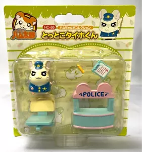 Hamtaro Hamchans Collection Mini Figure Taiho kun HC-86 Epoch Used Japan - Picture 1 of 2