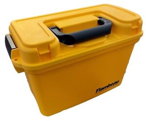 14 Inch Water Resistant Electrics Meter and Accessory Case Yellow Dry Box
