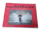Guide manuel d'instructions pour appareil photo Canon EOS 1000F 1991 photographie vintage
