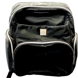 Zaino Ergobaby borsa pannolini nero chiusura zip tasche zip laterali cambio viaggio - Foto 1 di 13