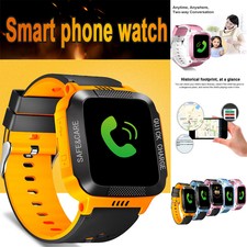 Anti-lost Kids Children Safe Tracker SOS Call Phone Smart Watch For IOS Android