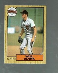 1987. OPC. Will Clark. rookie #361 NM+ - Picture 1 of 2