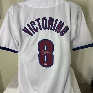 SHANE VICTORINO AUTOGRAPHED SIGNED PHILADELPHIA PHILLIES JERSEY PSA / DNA - Picture 1 of 4