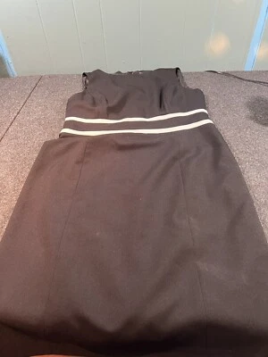 Vestido Vaina Black Label by Evan-Picono Contraste-Trim Negro Talla 12 Foto 1 de 4