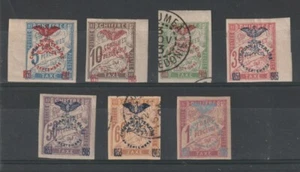 NOUVELLE CALEDONIE - NUOVA CALEDONIA 1903 TASSE - 7V. SERIETTA - MISTA MLH /US - Imagen 1 de 1
