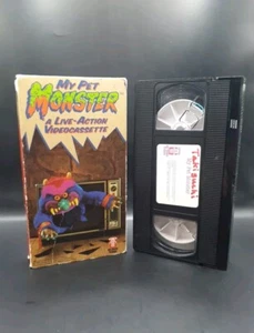 My Pet Monster A Live-Action Videocassette VHS Tape 1986 Hi-Tops Video Rare Kids - Imagen 1 de 20