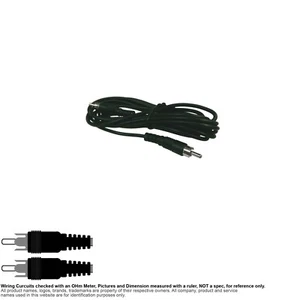 Cable Coax Coaxial RCA 1:1 Audio 25FT RCA11025 SKU 181194 - Picture 1 of 2